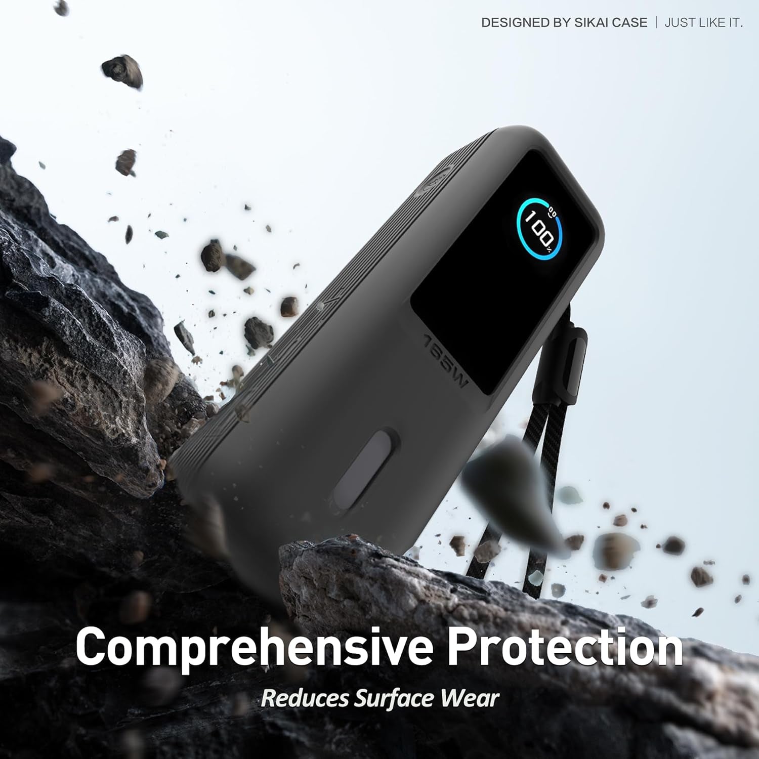 Silicone Case for Anker Laptop Power Bank (25,000Mah 165W) 1/4