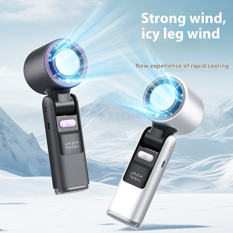 Turbos Chilled Ice Sensation Cold Fan Super Mini Turbos Speed Fan