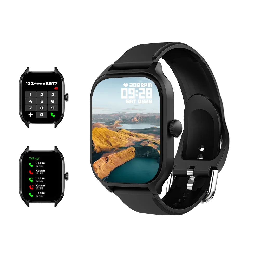 KESHUYOU H9 smart watch HD display with modern design