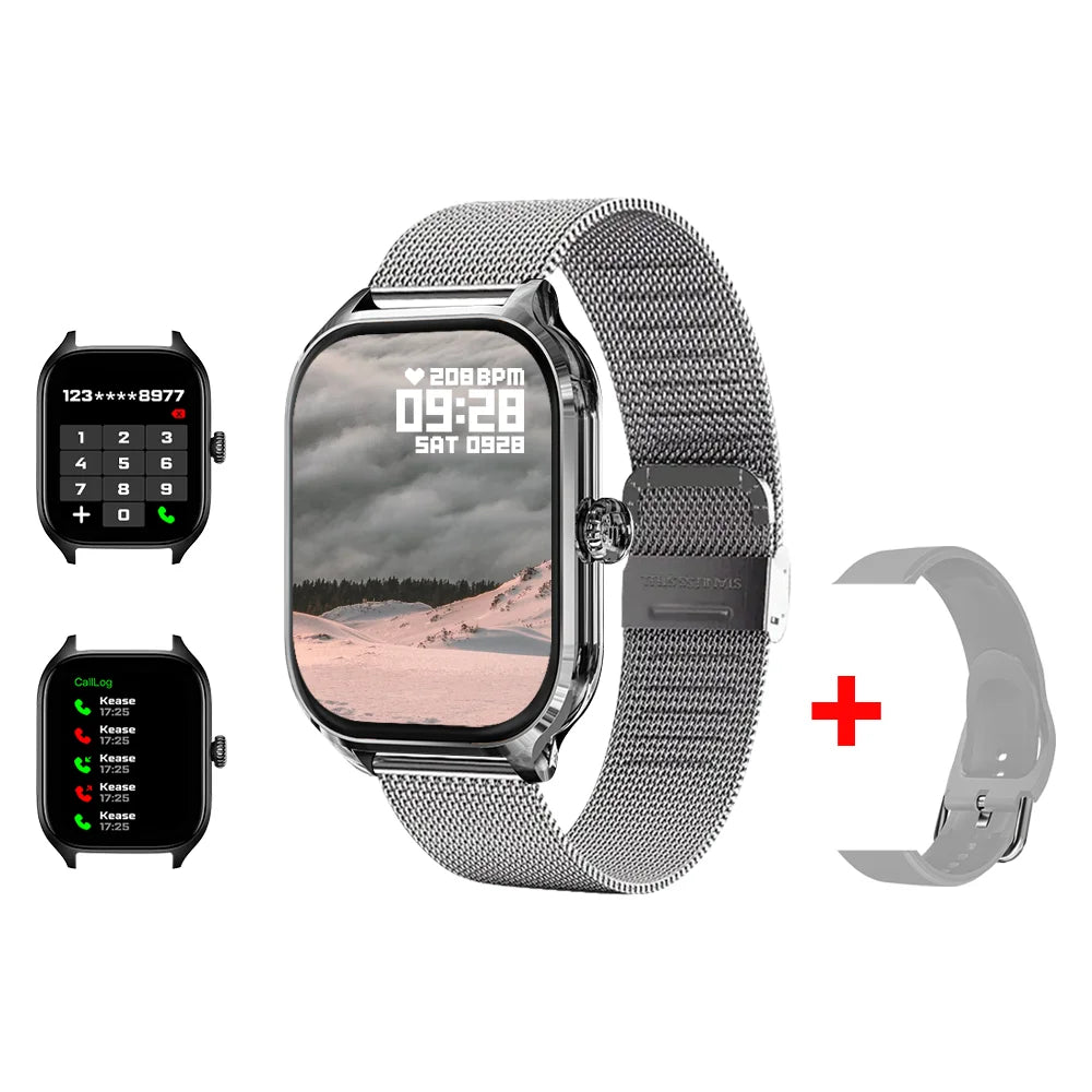 KESHUYOU H9 smart watch HD display with modern design